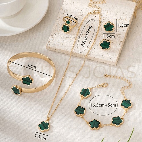 Conjunto Trevo 5 peças