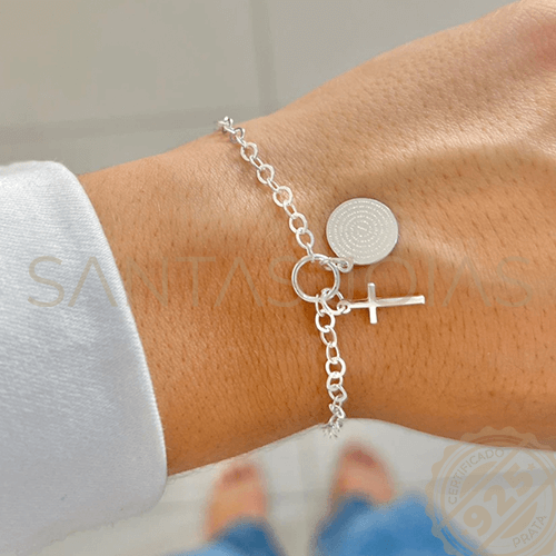 Pulseira Patuá Pai Nosso 925