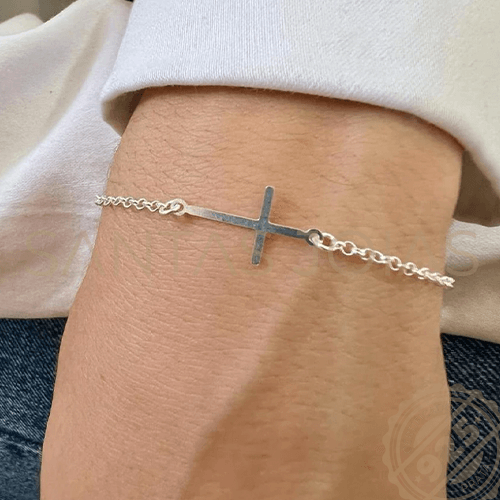 Pulseira Cruz 925