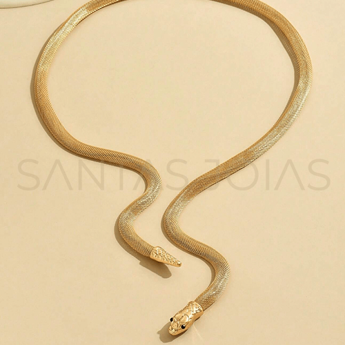 Pulseira Serpente Moldável