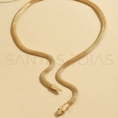 Pulseira Serpente Moldável